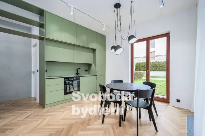 Pronájem bytu 1+kk, Praha - Dejvice, Heinemannova, 49 m2