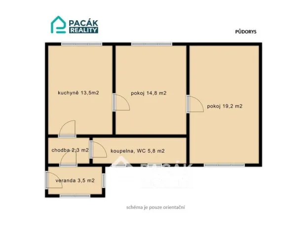 Prodej rodinného domu, Tovačov, Prostějovská, 60 m2