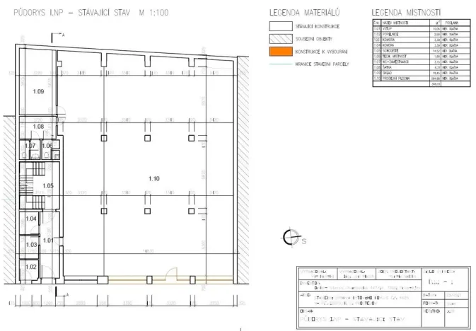 Pronájem obchodního prostoru, Prostějov, Koželuhova, 315 m2