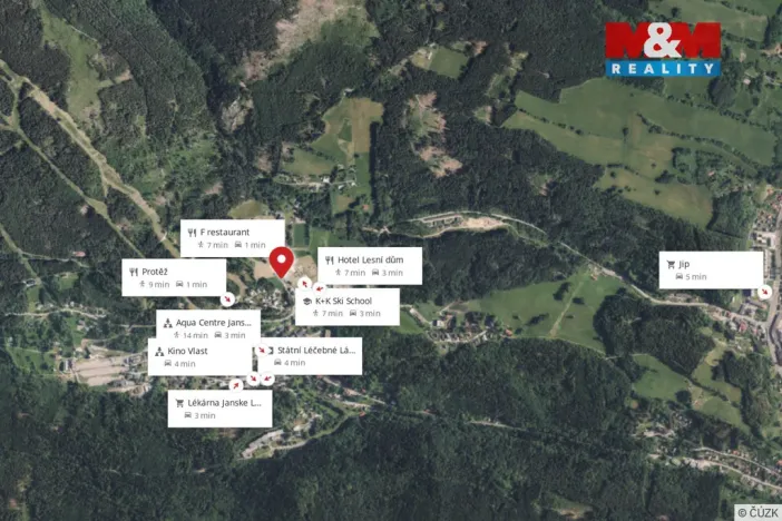 Prodej bytu 1+kk, Janské Lázně, Modrokamenná, 34 m2