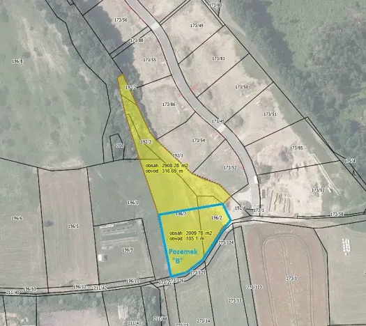 Prodej pozemku pro bydlení, Bouzov, 2000 m2