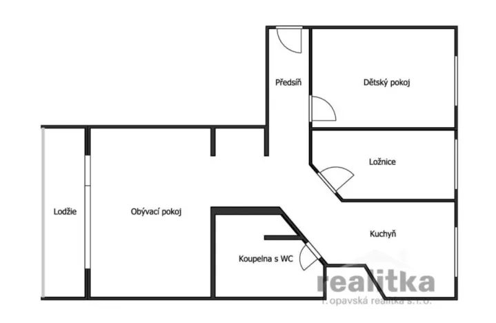 Pronájem bytu 3+1, Opava - Kateřinky, Antonína Sovy, 65 m2