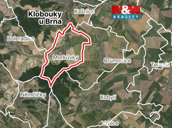 Prodej pole, Morkůvky, 3677 m2