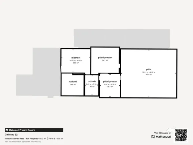 Prodej komerční nemovitosti, Chlistov, 426 m2