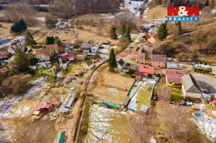 Prodej pozemku pro bydlení, Chodová Planá - Michalovy Hory, 1740 m2