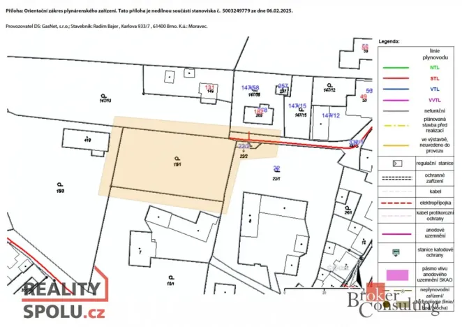 Prodej pozemku pro bydlení, Moravec, 834 m2