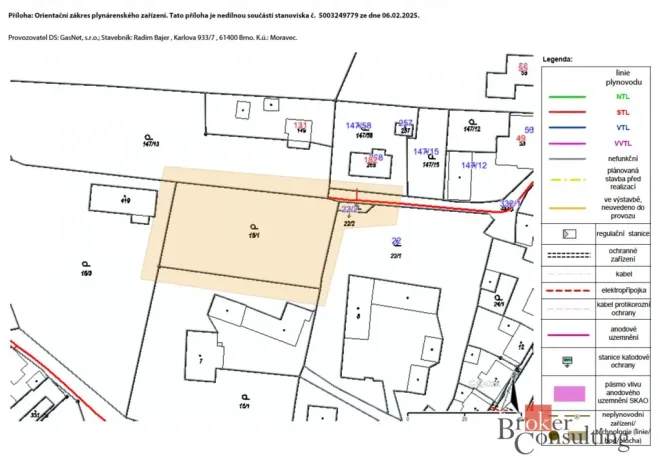 Prodej pozemku pro bydlení, Moravec, 834 m2