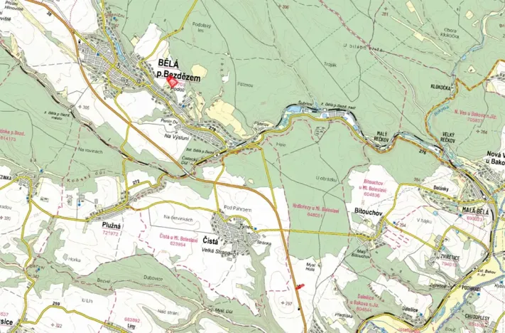 Prodej pole, Bělá pod Bezdězem, 8705 m2
