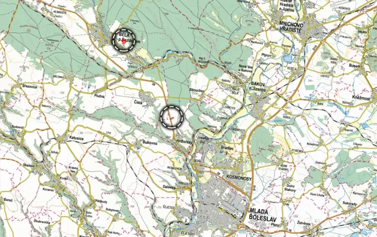 Prodej pole, Bělá pod Bezdězem, 8705 m2