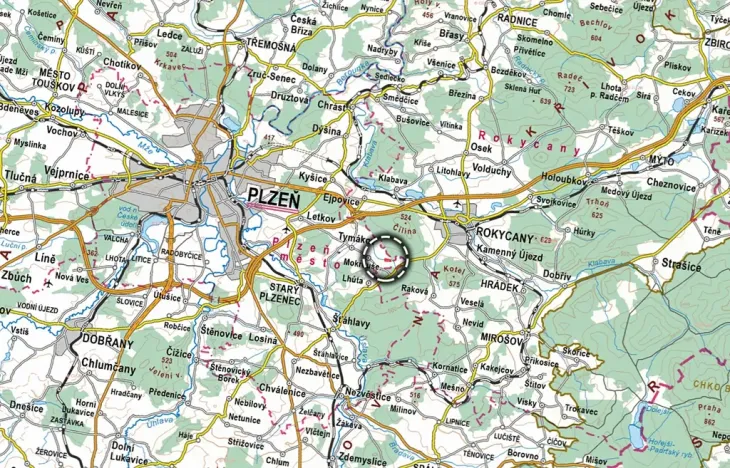 Prodej louky, Mokrouše, 9572 m2