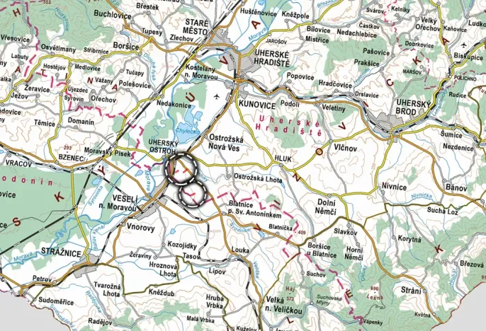 Prodej pole, Uherský Ostroh, 5137 m2