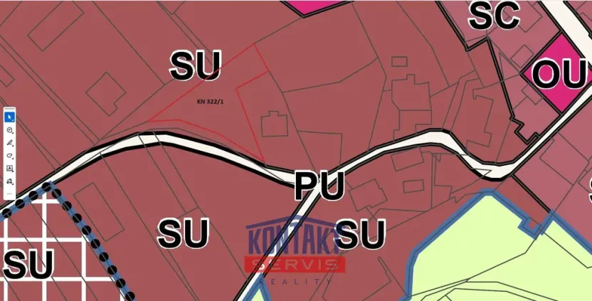 Prodej pozemku pro bydlení, Růžďka, 1188 m2