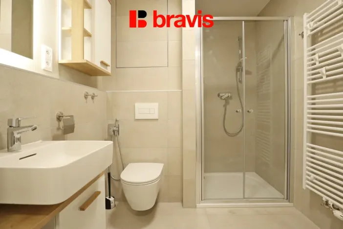 Pronájem bytu 2+kk, Brno - Staré Brno, Rybářská, 47 m2