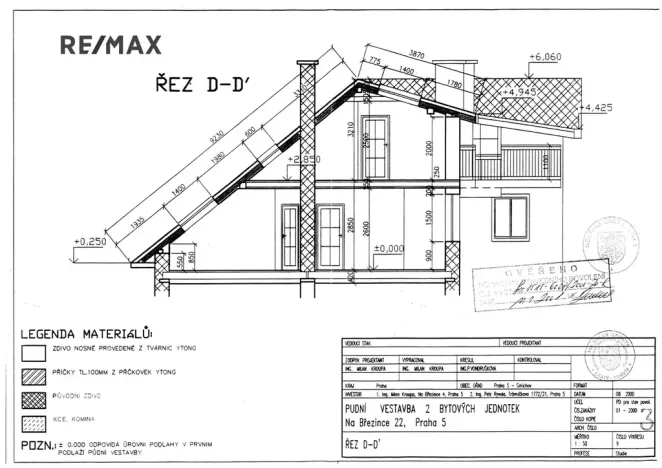 Prodej atypického bytu, Praha - Smíchov, Na Březince, 135 m2