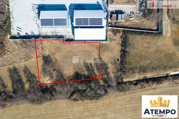 Prodej komerčního pozemku, Hůry, 2534 m2