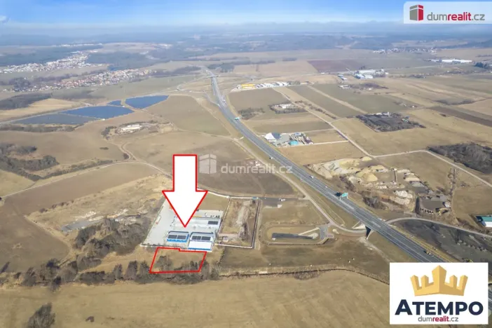 Prodej komerčního pozemku, Hůry, 2534 m2