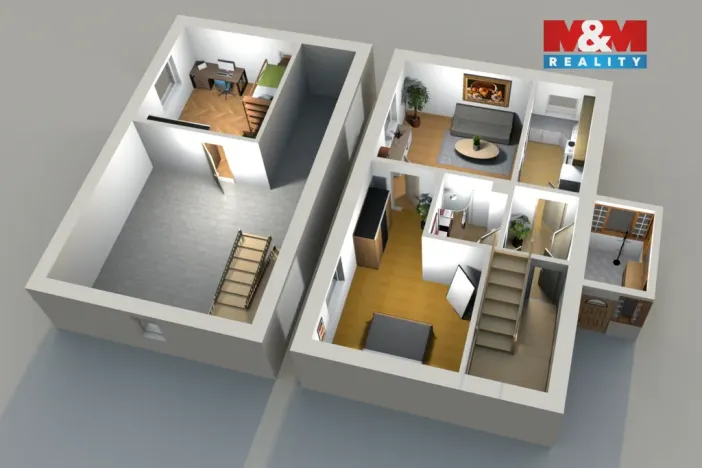 Prodej rodinného domu, Velký Osek, Tyršova, 86 m2