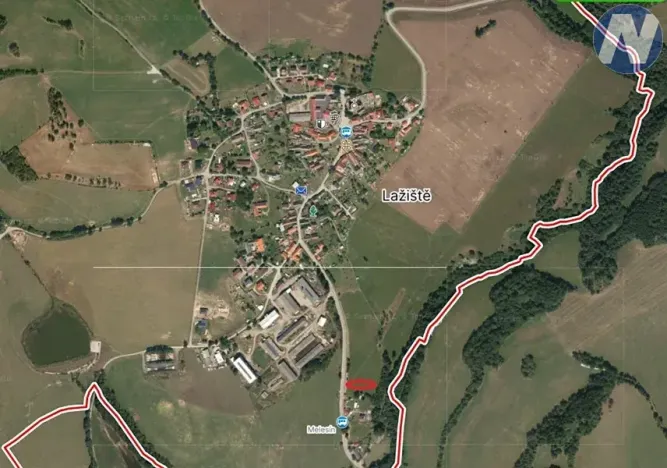 Prodej pozemku pro bydlení, Lažiště, 2757 m2