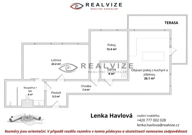 Prodej bytu 3+kk, České Budějovice, Mikuláše z Husi, 97 m2