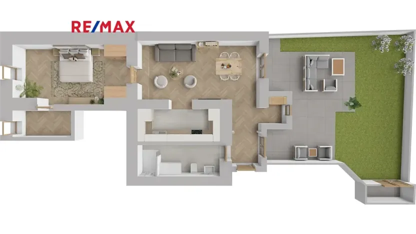 Prodej bytu 2+kk, Praha - Smíchov, Kováků, 53 m2