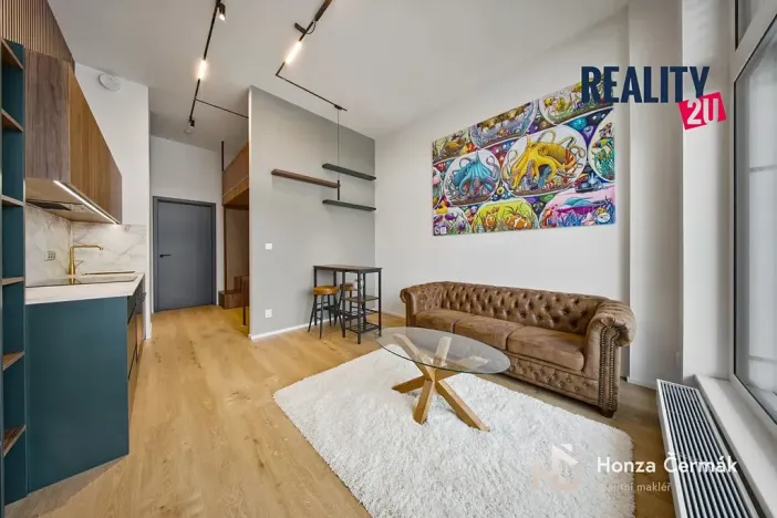 Pronájem bytu 1+kk, Brno, 35 m2