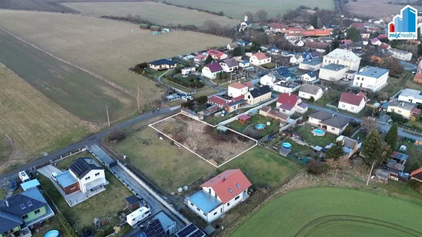 Prodej pozemku pro bydlení, Nýřany - Kamenný Újezd, 1032 m2