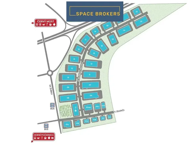 Pronájem obchodního prostoru, Praha - Horní Počernice, K Bílému vrchu, 4500 m2
