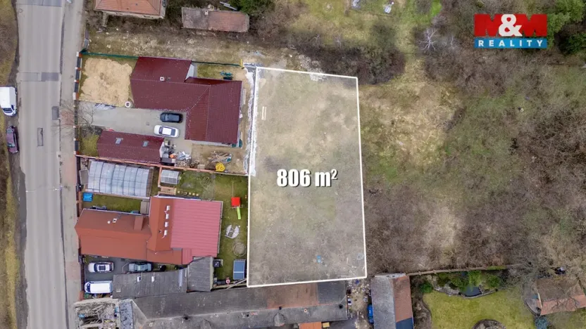 Prodej pozemku pro bydlení, Mělník, Českolipská, 806 m2