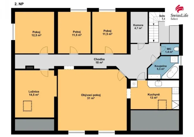 Prodej rodinného domu, Bdeněves, 271 m2