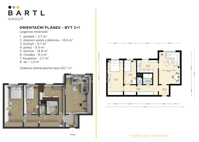 Prodej bytu 3+1, České Budějovice - České Budějovice 2, K. Chocholy, 66 m2