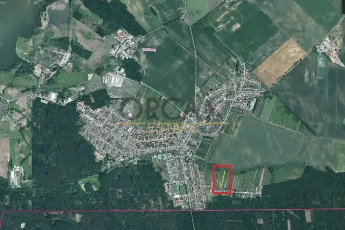 Prodej pole, Dubňany, 416 m2