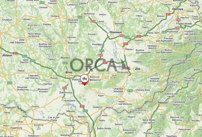 Prodej zahrady, Milešovice, 1764 m2