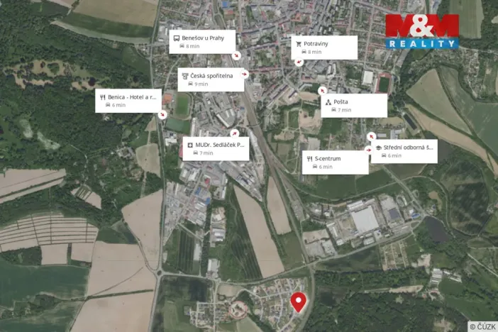 Pronájem rodinného domu, Benešov - Mariánovice, 121 m2