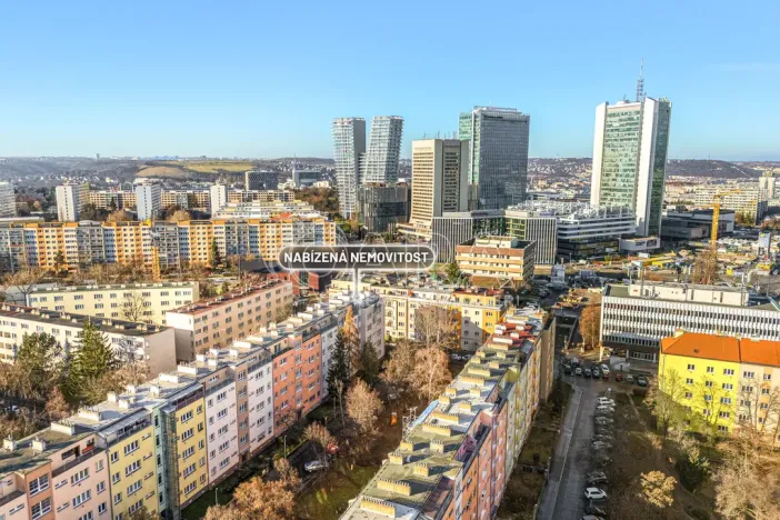 Pronájem bytu 2+kk, Praha - Krč, Bystřická, 41 m2