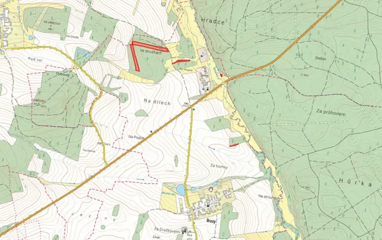 Prodej lesa, Zastávka, 11212 m2