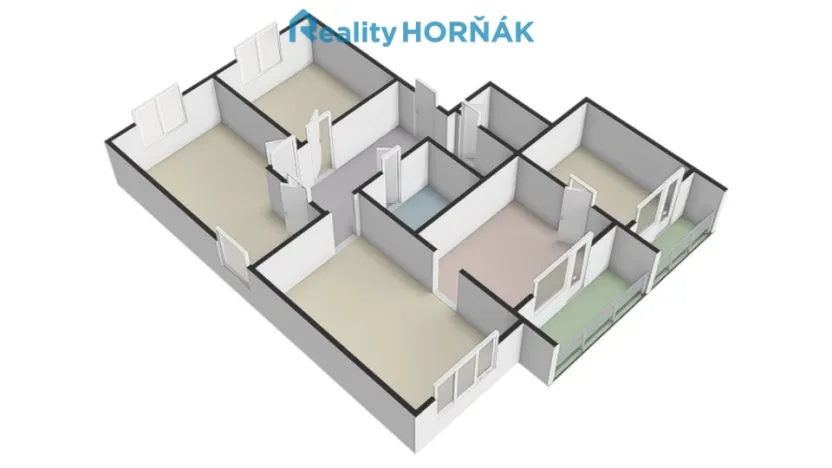 Prodej bytu 4+1, Stádlec, 83 m2