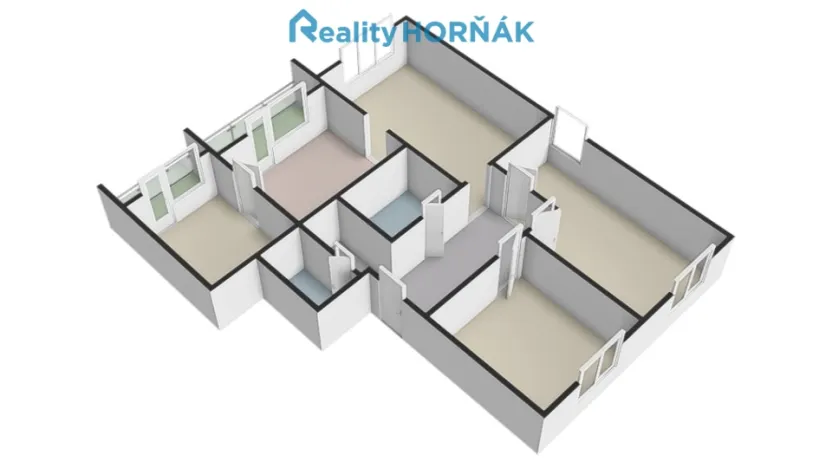 Prodej bytu 4+1, Stádlec, 83 m2