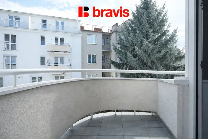 Pronájem bytu 2+1, Brno - Královo Pole, Mojmírovo náměstí, 48 m2