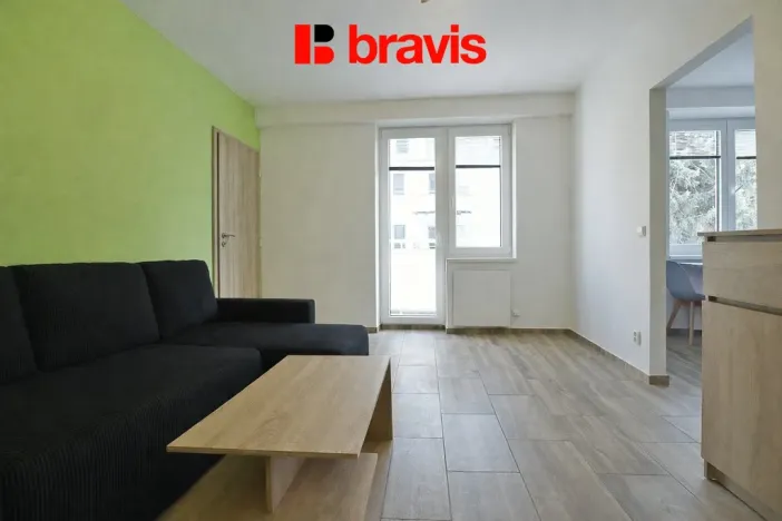 Pronájem bytu 2+1, Brno - Královo Pole, Mojmírovo náměstí, 48 m2