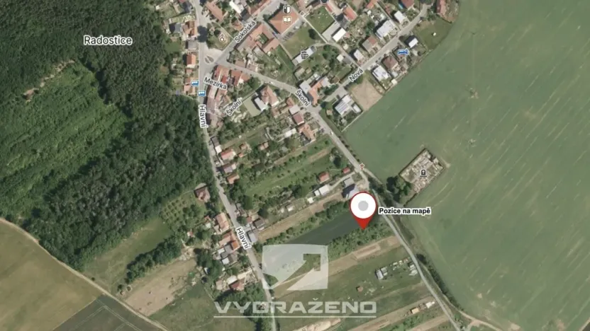 Prodej pozemku pro bydlení, Radostice, 1379 m2