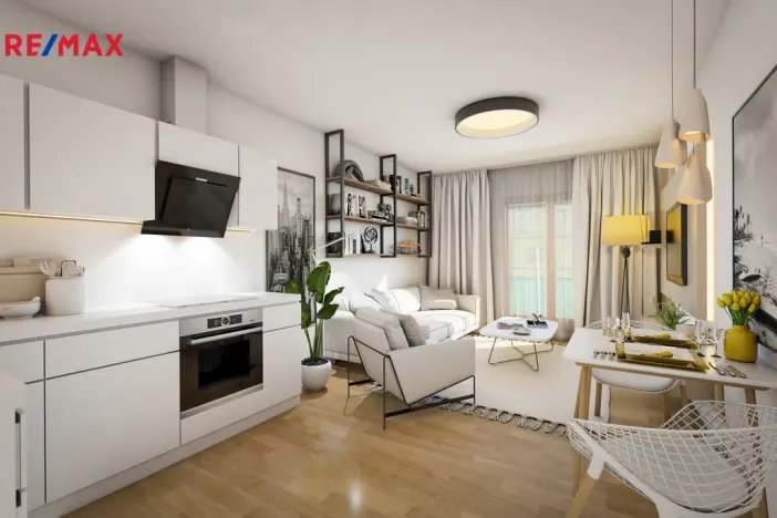 Prodej bytu 2+kk, Praha - Štěrboholy, Andersenova, 52 m2