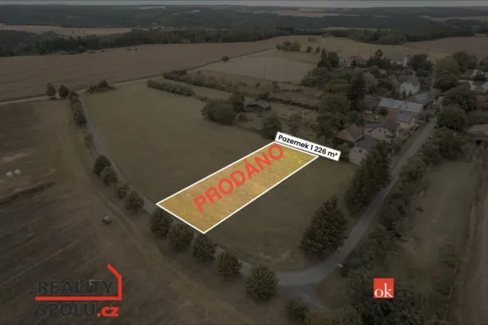 Prodej pozemku pro bydlení, Svojšín - Nynkov, 1179 m2