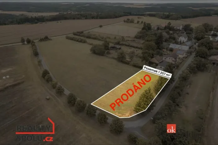 Prodej pozemku pro bydlení, Svojšín - Nynkov, 1179 m2