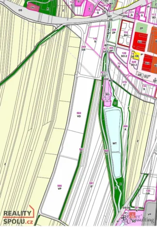 Prodej komerčního pozemku, Uherský Brod, 5403 m2