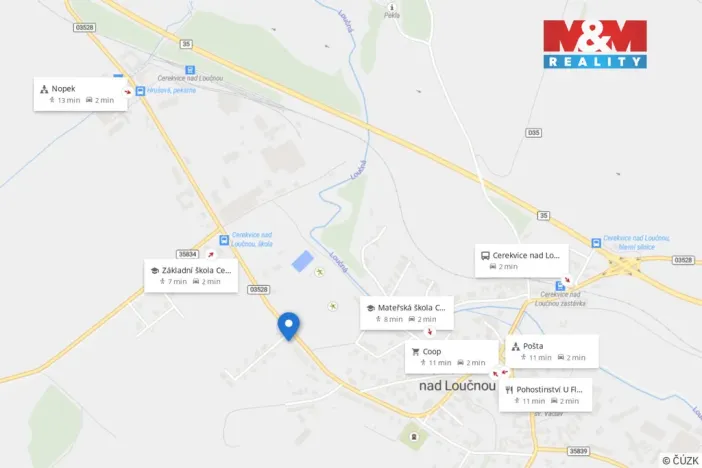 Prodej rodinného domu, Cerekvice nad Loučnou, 408 m2