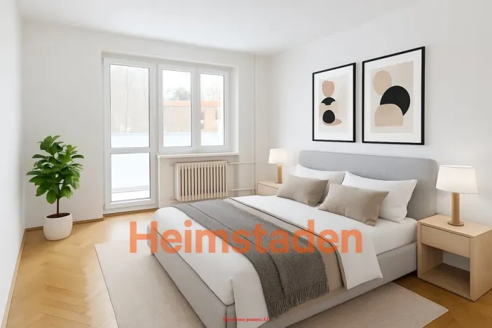 Pronájem bytu 3+1, Ostrava - Mariánské Hory, Mládí, 62 m2