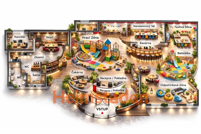 Pronájem obchodního prostoru, Havířov - Město, nám. Republiky, 376 m2