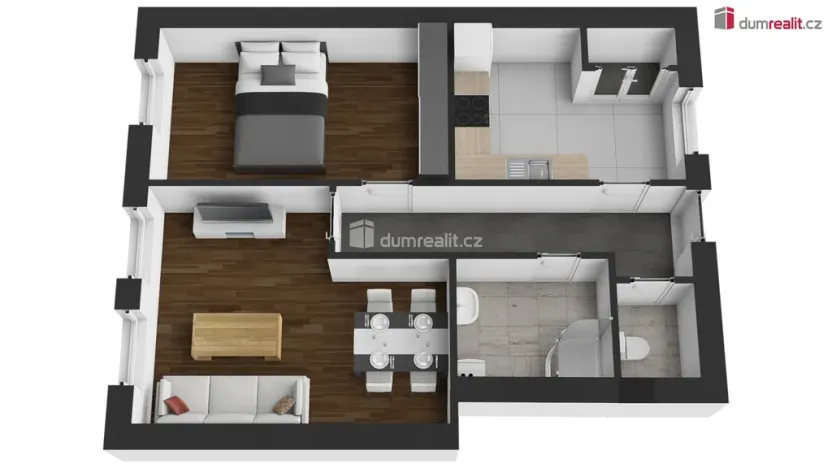 Pronájem bytu 2+1, Litoměřice - Litoměřice-Město, Anenská, 62 m2