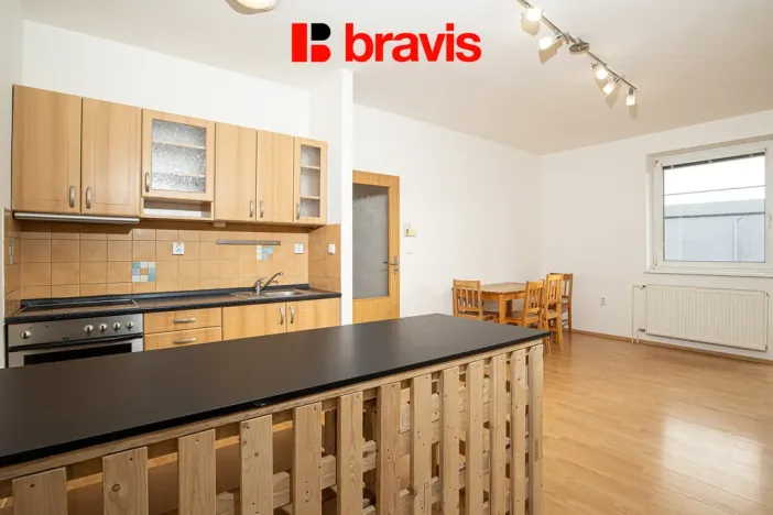 Pronájem bytu 2+kk, Brno, Kovařovicova, 61 m2