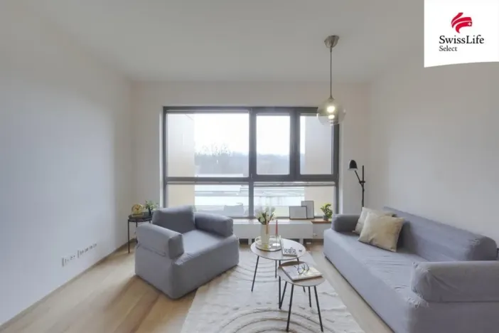 Pronájem bytu 2+kk, Praha - Hloubětín, Mezitraťová, 53 m2